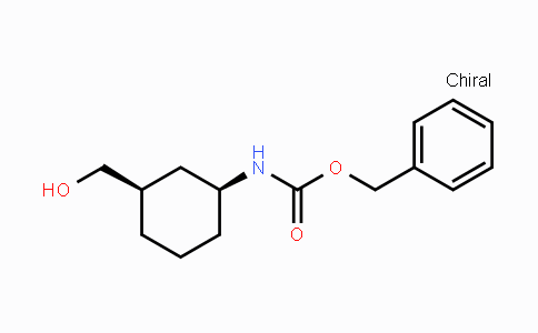 CAS No. 1212180-29-4, Benzyl cis-3-hydroxymethylcyclohexylcarbamate