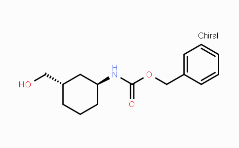CAS No. 1202411-95-7, Benzyl trans-3-hydroxymethylcyclohexylcarbamate