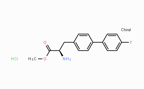 CAS No. 1212392-21-6, (R)-Methyl 2-amino-3-(4'-fluorobiphenyl-4-yl)propanoate hydrochloride