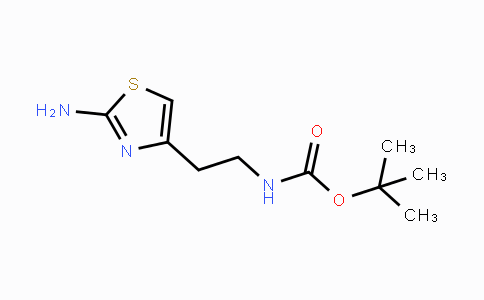 CAS No. 956018-34-1, tert-Butyl 2-(2-aminothiazol-4-yl)ethylcarbamate