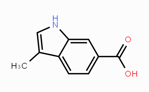 CAS No. 201286-69-3, 3-Methyl-1H-indole-6-carboxylic acid