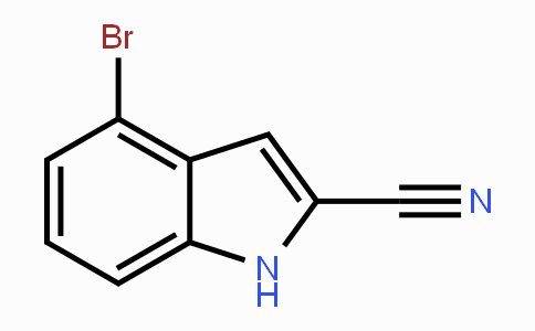 CAS No. 955978-74-2, 4-Bromo-1H-indole-2-carbonitrile