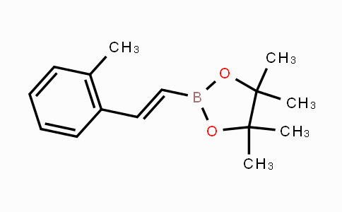 CAS No. 1294009-26-9, (E)-4,4,5,5-Tetramethyl-2-(2-methylstyryl)-1,3,2-dioxaborolane