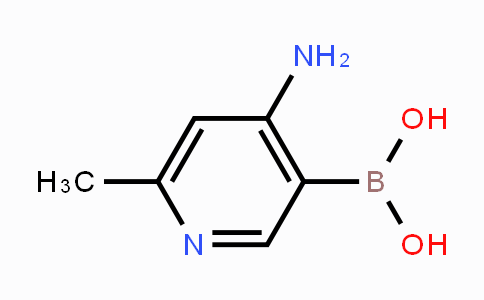 CAS No. 1310404-54-6, (4-Amino-6-methylpyridin-3-yl)boronic acid