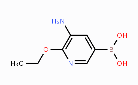 CAS No. 1309982-25-9, (5-Amino-6-ethoxypyridin-3-yl)boronic acid