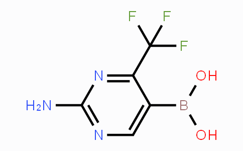 CAS No. 1045861-30-0, (2-Amino-4-(trifluoromethyl)-pyrimidin-5-yl)boronic acid