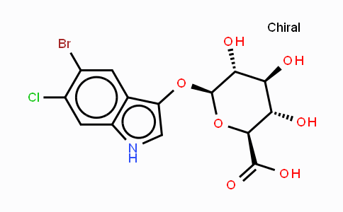 CAS No. 144110-42-9, 5-Bromo-6-chloro-3-indolyl-beta-D-glucuronide