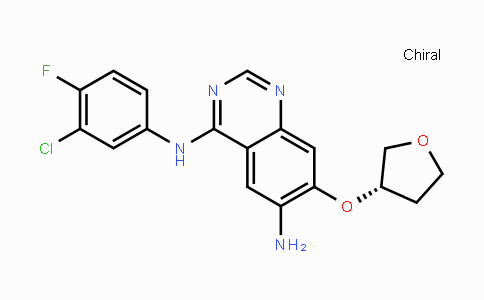 CAS No. 314771-76-1, (S)-N4-(3-Chloro-4-fluorophenyl)-7-((tetrahydrofuran-3-yl)oxy)quinazoline-4,6-diamine