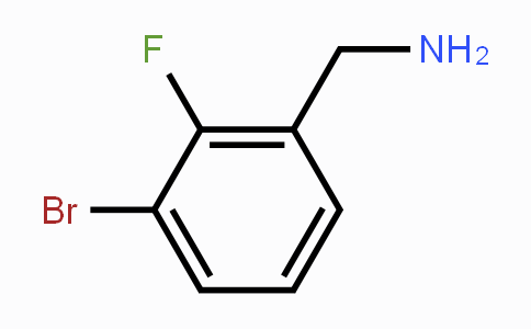 CAS No. 1177559-63-5, (3-Bromo-2-fluorophenyl)methanamine