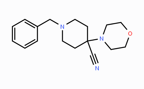CAS No. 13801-04-2, 1-Benzyl-4-morpholinopiperidine-4-carbonitrile
