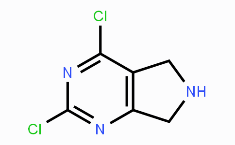 CAS No. 785775-01-1, 2,4-Dichloro-6,7-dihydro-5H-pyrrolo[3,4-d]pyrimidine