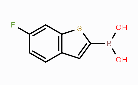 CAS No. 501944-65-6, (6-Fluorobenzo[b]thiophen-2-yl)boronic acid