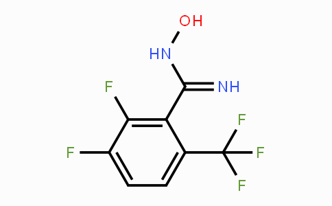 CAS No. 180410-47-3, 2,3-Difluoro-N-hydroxy-6-(trifluoromethyl)-benzimidamide