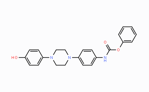CAS No. 184177-81-9, Phenyl (4-(4-(4-hydroxyphenyl)piperazin-1-yl)phenyl)carbamate