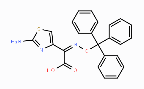 CAS No. 128438-01-7, (Z)-2-(2-Aminothiazol-4-yl)-2-((trityloxy)imino)acetic acid
