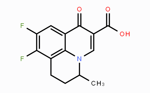80076-47-7 | 8,9-Difluoro-5-methyl-1-oxo-1,5,6,7-tetrahydro-pyrido[3,2,1-ij]quinoline-2-carboxylic acid