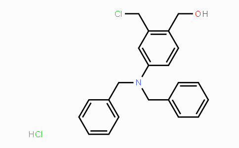 CAS No. 1260403-55-1, (2-(Chloromethyl)-4-(dibenzylamino)-phenyl)methanol hydrochloride
