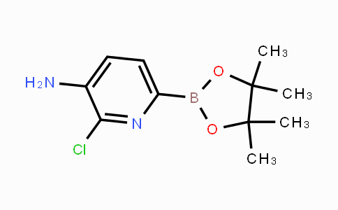 CAS No. 1150561-74-2, 2-Chloro-6-(4,4,5,5-tetramethyl-1,3,2-dioxaborolan-2-yl)pyridin-3-amine