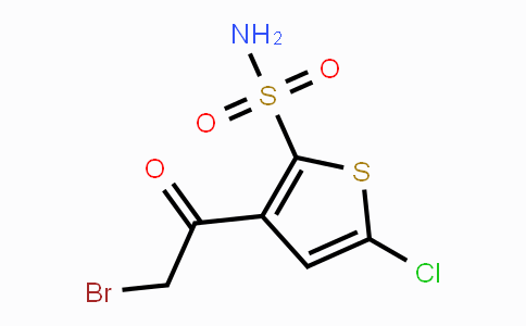CAS No. 160982-11-6, 3-(2-Bromoacetyl)-5-chlorothiophene-2-sulfonamide