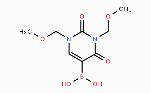 CAS No. 1256346-16-3, (1,3-Bis(methoxymethyl)-2,4-dioxo-1,2,3,4-tetrahydropyrimidin-5-yl)boronic acid
