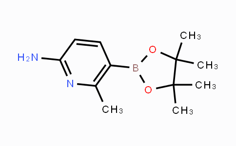 CAS No. 1220219-97-5, 6-Methyl-5-(4,4,5,5-tetramethyl-1,3,2-dioxaborolan-2-yl)pyridin-2-amine