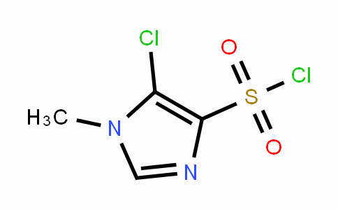 CAS No. 137048-96-5, 5-Chloro-1-methyl-1H-imidazole-4-sulfonyl chloride