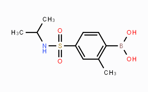 CAS No. 1217501-48-8, (4-(N-Isopropylsulfamoyl)-2-methylphenyl)boronic acid