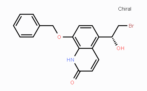 CAS No. 530084-79-8, (R)-8-(Benzyloxy)-5-(2-bromo-1-hydroxyethyl)-quinolin-2(1H)-one