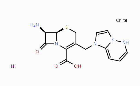 CAS No. 197897-11-3, (6R,7R)-7-Amino-3-(imidazo[1,2-b]pyridazin-1(5H)-ylmethyl)-8-oxo-5-thia-1-azabicyclo[4.2.0]oct-2-ene-2-carboxylic acid hydroiodide