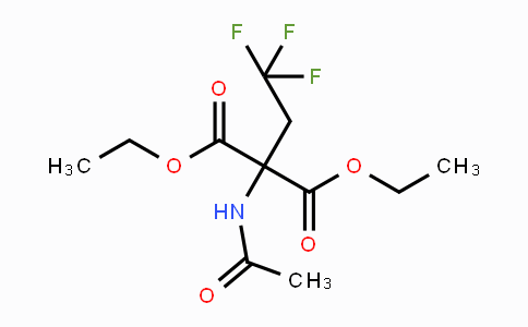 CAS No. 120097-64-5, Diethyl 2-acetamido-2-(2,2,2-trifluoroethyl)malonate
