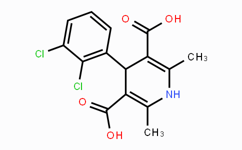 CAS No. 138279-32-0, 4-(2,3-Dichlorophenyl)-2,6-dimethyl-1,4-dihydropyridine-3,5-dicarboxylic acid