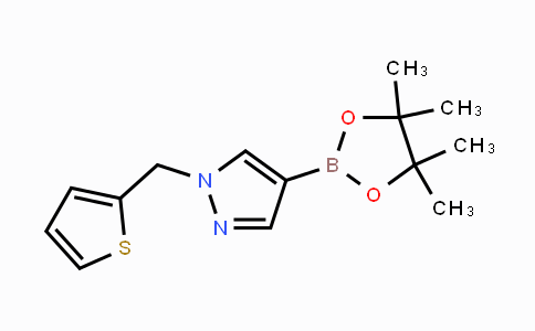 CAS No. 864754-19-8, 4-(4,4,5,5-Tetramethyl-1,3,2-dioxaborolan-2-yl)-1-(2-thienylmethyl)-1H-pyrazole