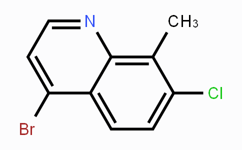 CAS No. 1070879-42-3, 4-Bromo-7-chloro-8-methylquinoline