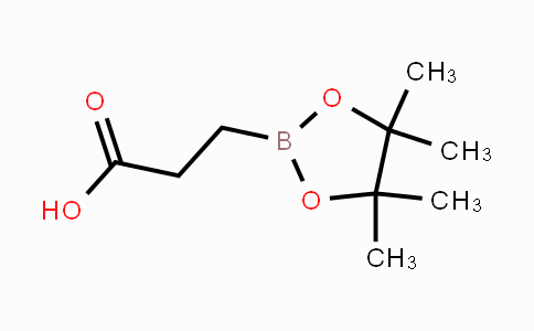 CAS No. 1191063-90-7, 3-(4,4,5,5-Tetramethyl-1,3,2-dioxaborolan-2-yl)propanoic acid