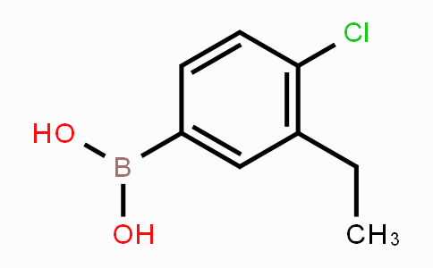 CAS No. 918810-94-3, (4-Chloro-3-ethylphenyl)boronic acid