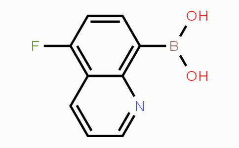 CAS No. 1072951-45-1, (5-Fluoroquinolin-8-yl)boronic acid