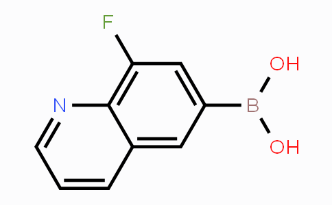 CAS No. 1210048-29-5, (8-Fluoroquinolin-6-yl)boronic acid
