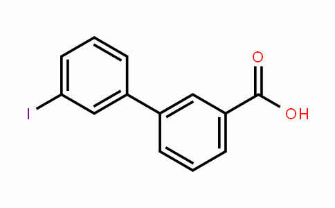 CAS No. 1215206-40-8, 3'-Iodo-[1,1'-biphenyl]-3-carboxylic acid