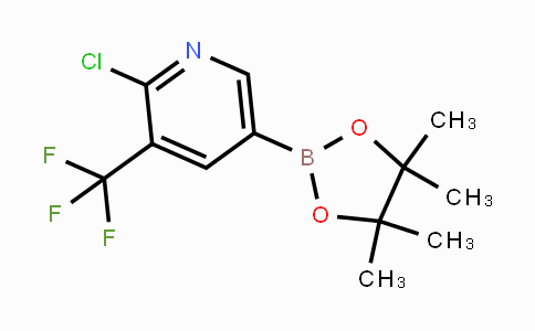 CAS No. 741709-67-1, 2-Chloro-5-(4,4,5,5-tetramethyl-1,3,2-dioxaborolan-2-yl)-3-(trifluoromethyl)pyridine