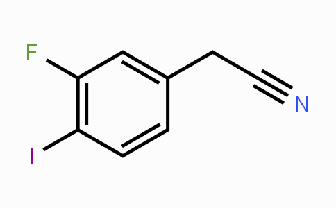 CAS No. 92676-16-9, 2-(3-Fluoro-4-iodophenyl)acetonitrile
