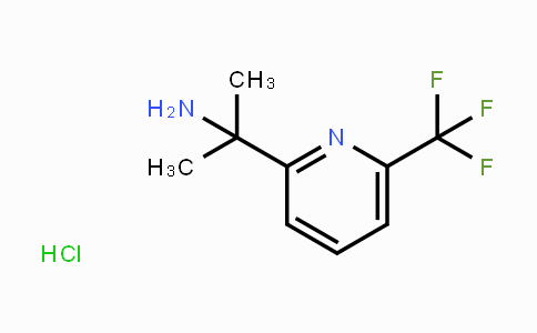 CAS No. 1192356-27-6, 2-(6-(Trifluoromethyl)pyridin-2-yl)propan-2-amine hydrochloride
