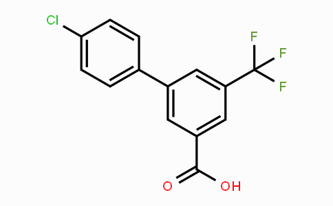 CAS No. 1261964-03-7, 4'-Chloro-5-(trifluoromethyl)-[1,1'-biphenyl]-3-carboxylic acid