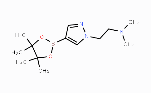 CAS No. 877149-80-9, N,N-Dimethyl-4-(4,4,5,5-tetramethyl-1,3,2-dioxa-borolan-2-yl)-1H-pyrazole-1-ethanamine
