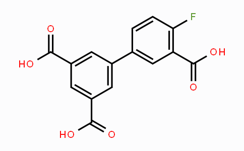 CAS No. 1261984-63-7, 4'-Fluoro-[1,1'-biphenyl]-3,3',5-tricarboxylic acid