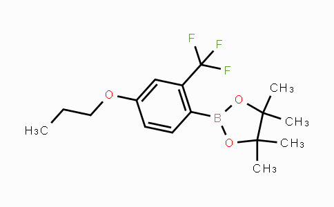 CAS No. 1186482-12-1, 4,4,5,5-Tetramethyl-2-(4-propoxy-2-(trifluoromethyl)-phenyl)-1,3,2-dioxaborolane