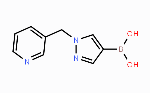 CAS No. 1141888-95-0, (1-(Pyridin-3-ylmethyl)-1H-pyrazol-4-yl)boronic acid