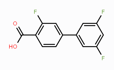 CAS No. 1184828-51-0, 3,3',5'-Trifluoro-[1,1'-biphenyl]-4-carboxylic acid