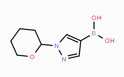 CAS No. 1256345-68-2, (1-(Tetrahydro-2H-pyran-2-yl)-1H-pyrazol-4-yl)boronic acid