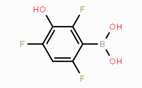 CAS No. 1072951-37-1, (2,4,6-Trifluoro-3-hydroxyphenyl)boronic acid