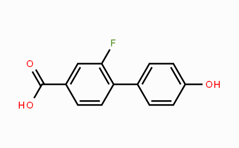CAS No. 1261914-97-9, 2-Fluoro-4'-hydroxy-[1,1'-biphenyl]-4-carboxylic acid